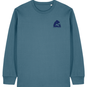 Luna Bear Trail Long Sleeve Tee – Stargazer & Midnight Tide