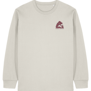 Luna Bear Trail Long Sleeve Tee – Natural Raw & Dawn Blush
