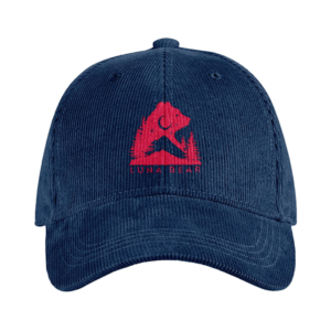 Luna Bear Adventure Cap – Oxford Navy & Dawn Blush