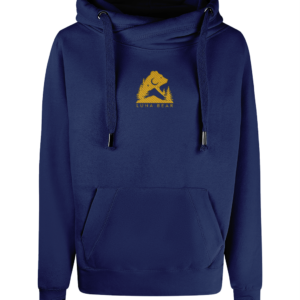 Luna Bear Summit Layer Hoodie – Midnight Tide & Golden Sunset